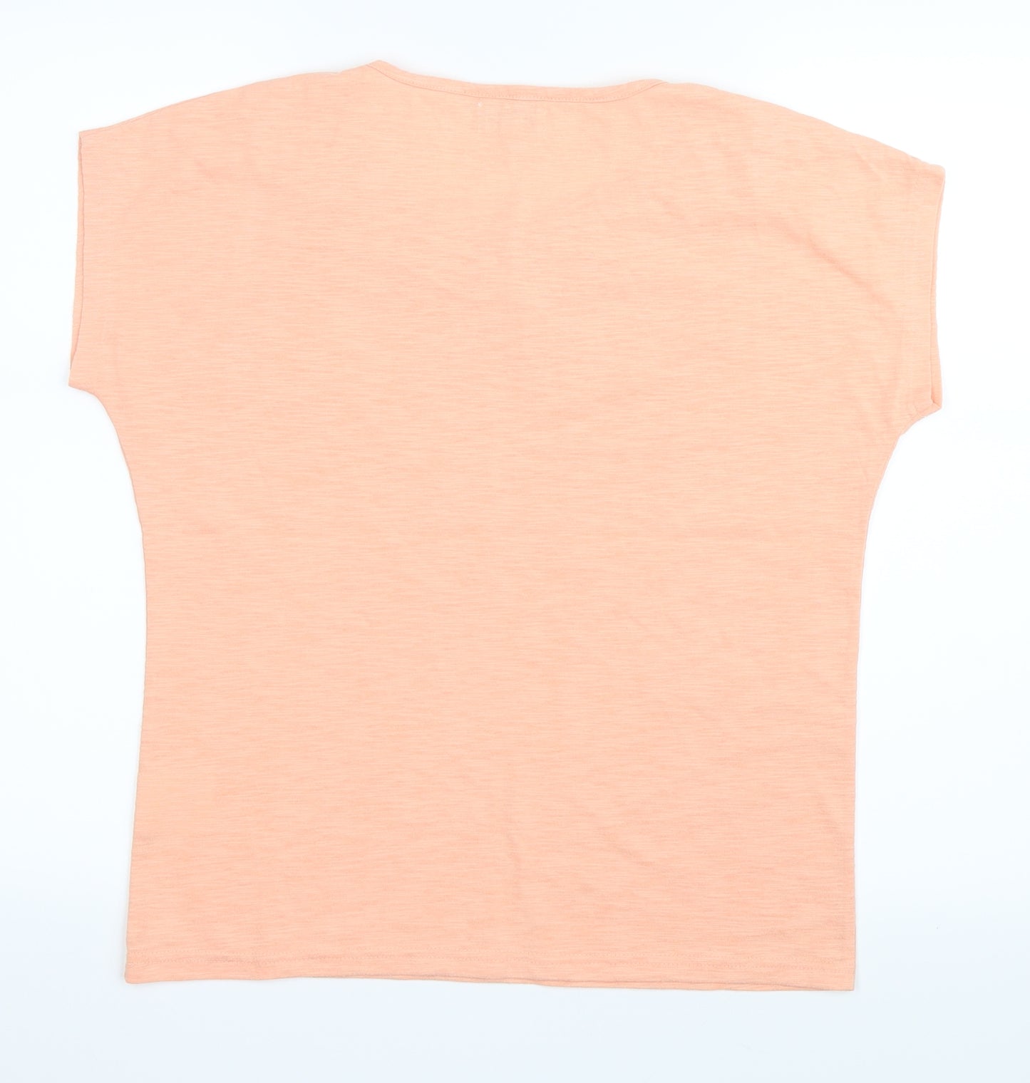 Paramour Womens Orange   Basic T-Shirt Size M