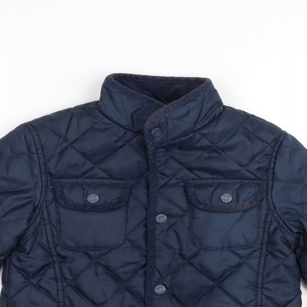 Blue Zoo Boys Blue   Jacket Coat Size 7-8 Years