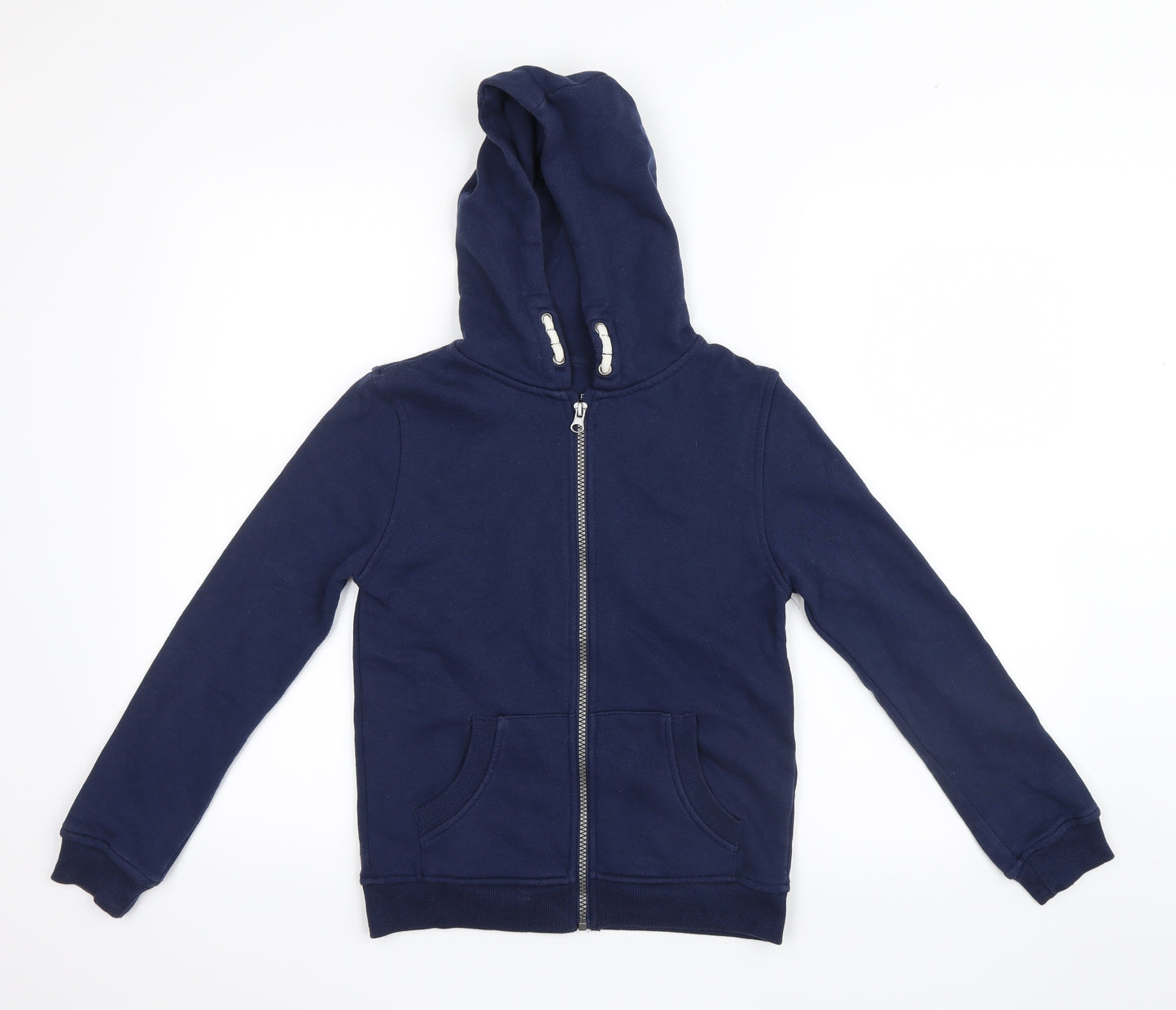 Primark Boys Blue   Full Zip Hoodie Size 9-10 Years