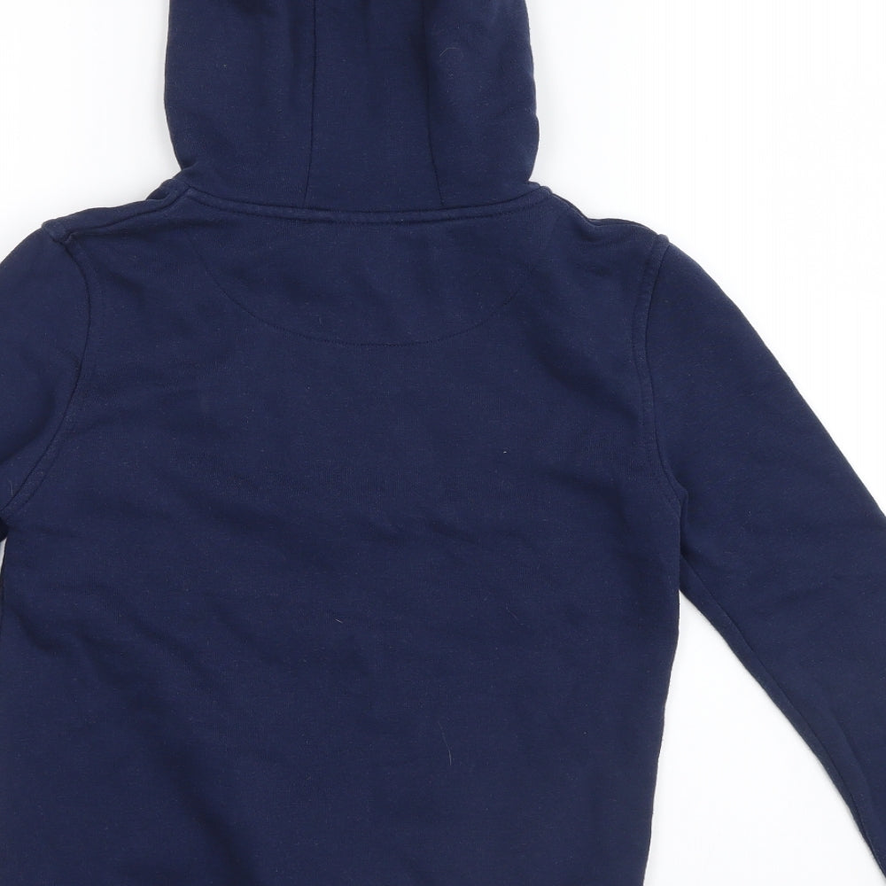 Primark Boys Blue   Full Zip Hoodie Size 9-10 Years