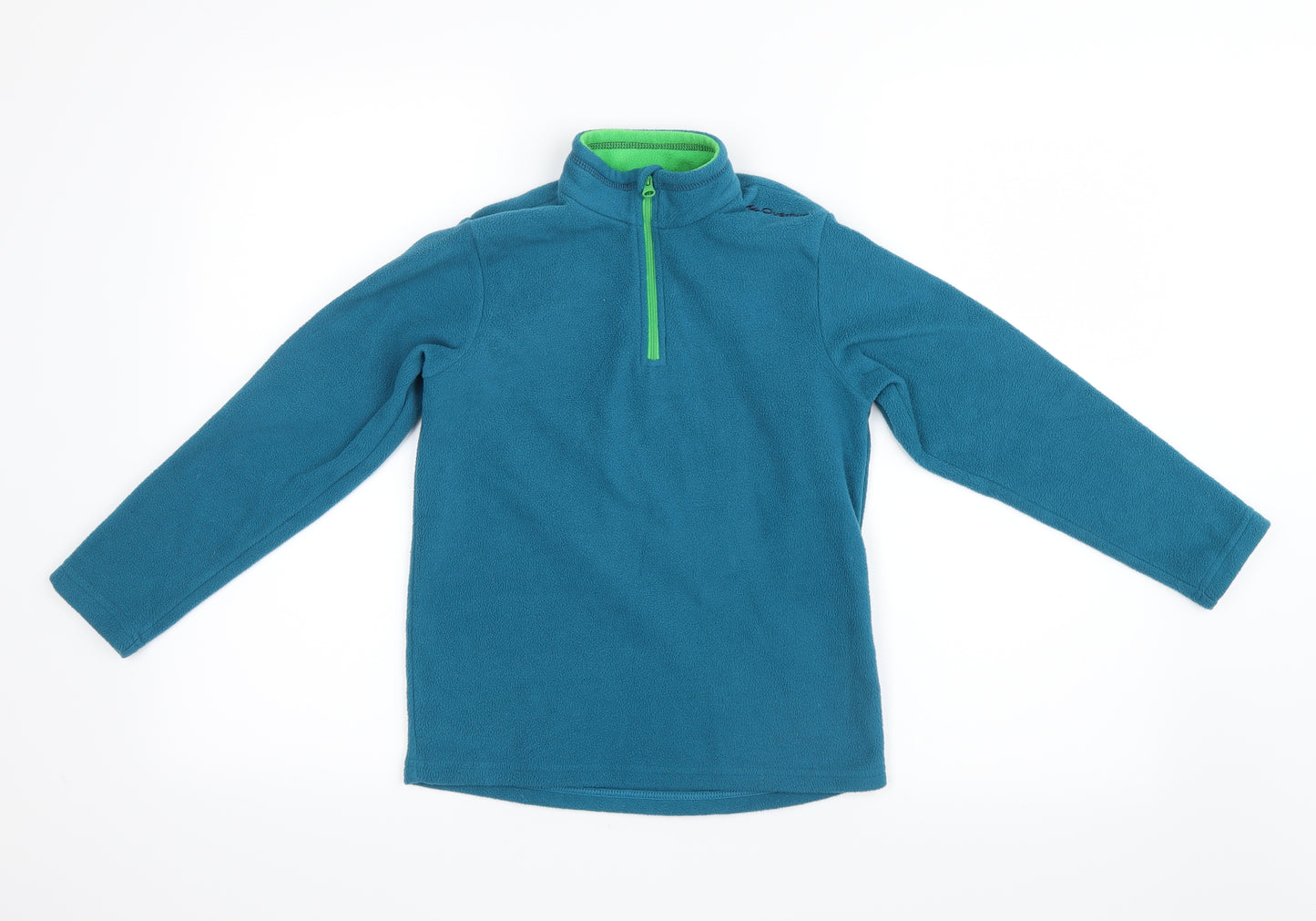 DECATHLON Boys Blue  Fleece Jacket Coat Size 7-8 Years