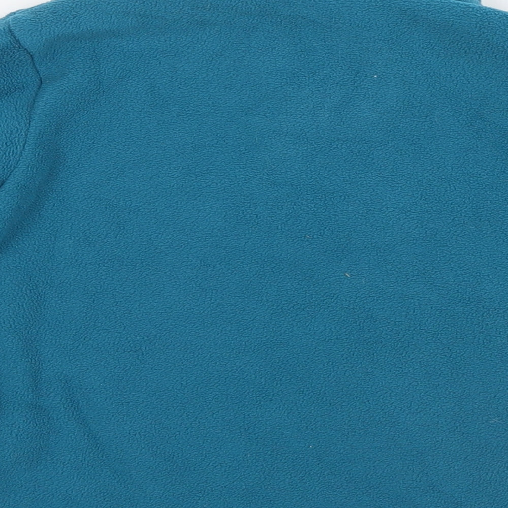 DECATHLON Boys Blue  Fleece Jacket Coat Size 7-8 Years