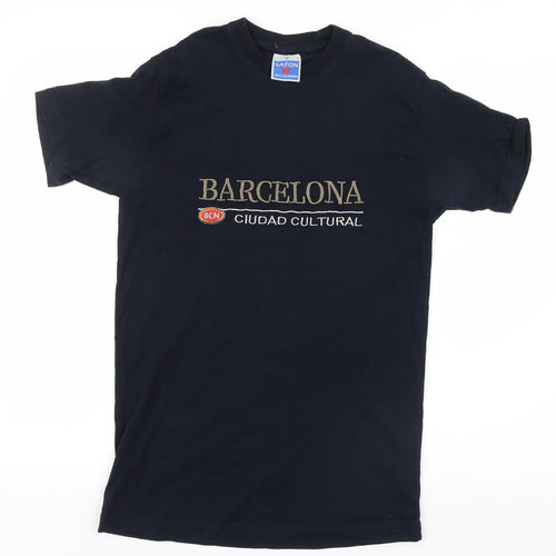 Safon  Mens Blue    T-Shirt Size S