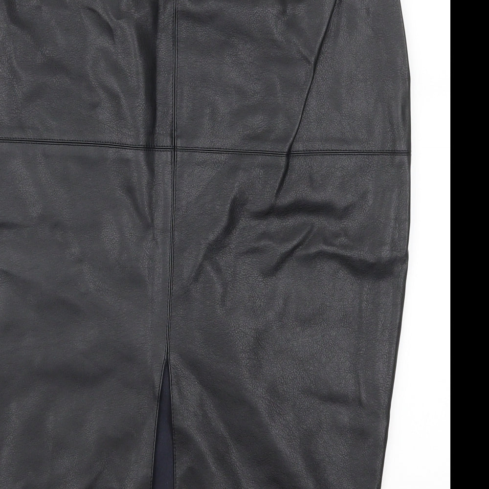 River Island Womens Black   Straight & Pencil Skirt Size 14