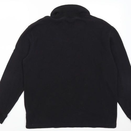 Marks and Spencer Mens Black   Pullover Jumper Size M