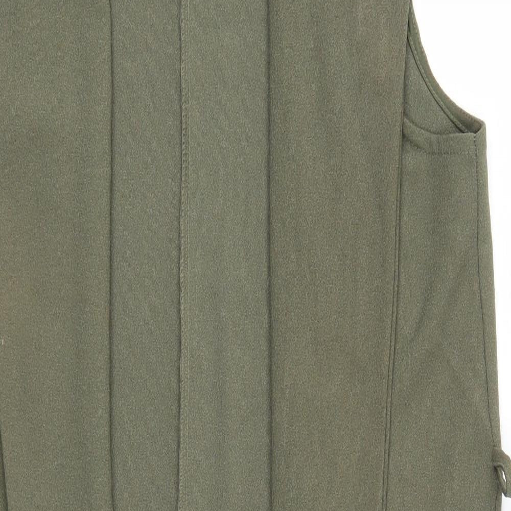 New Look Womens Green   Gilet Jacket Size 12