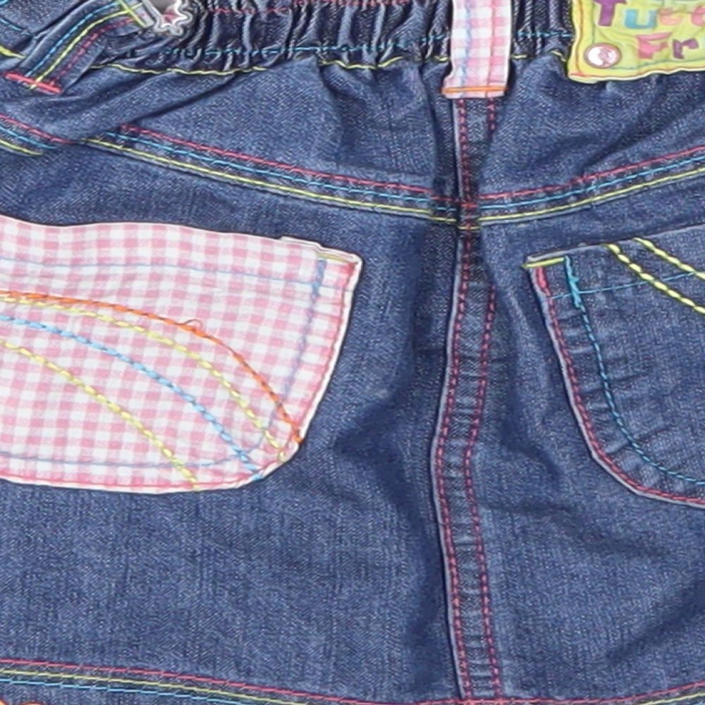 Dunnes Girls Blue  Denim A-Line Skirt Size 18-24 Months  - Yummy Sweet Ice Cream