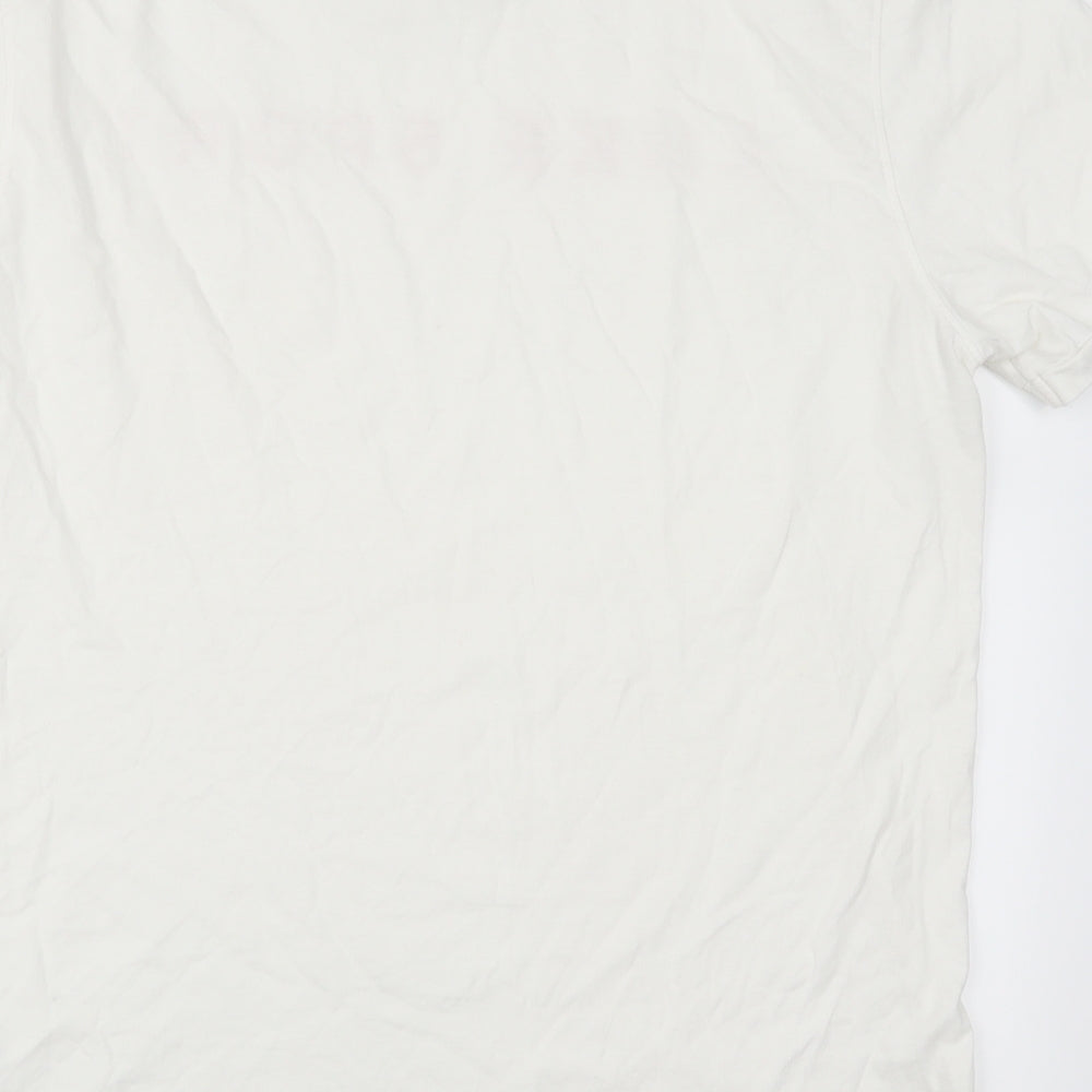 Luke Sport Mens White    T-Shirt Size XL