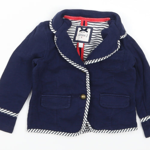 Debenhams Girls Blue   Jacket  Size 18-24 Months
