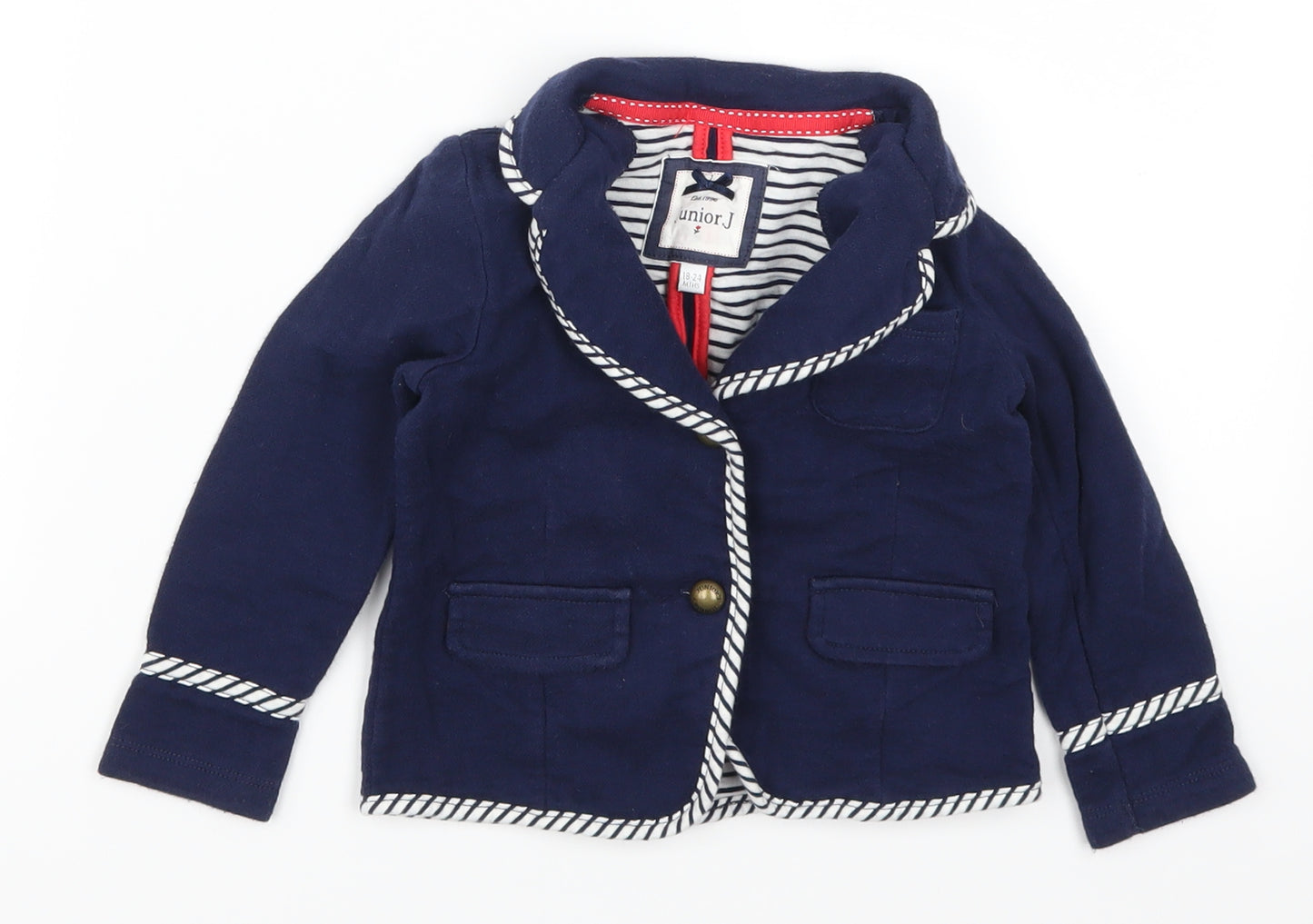Debenhams Girls Blue   Jacket  Size 18-24 Months