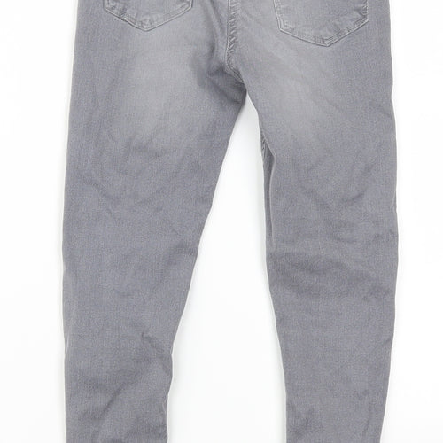 Matalan Girls Grey  Denim Flared Jeans Size 8 Years
