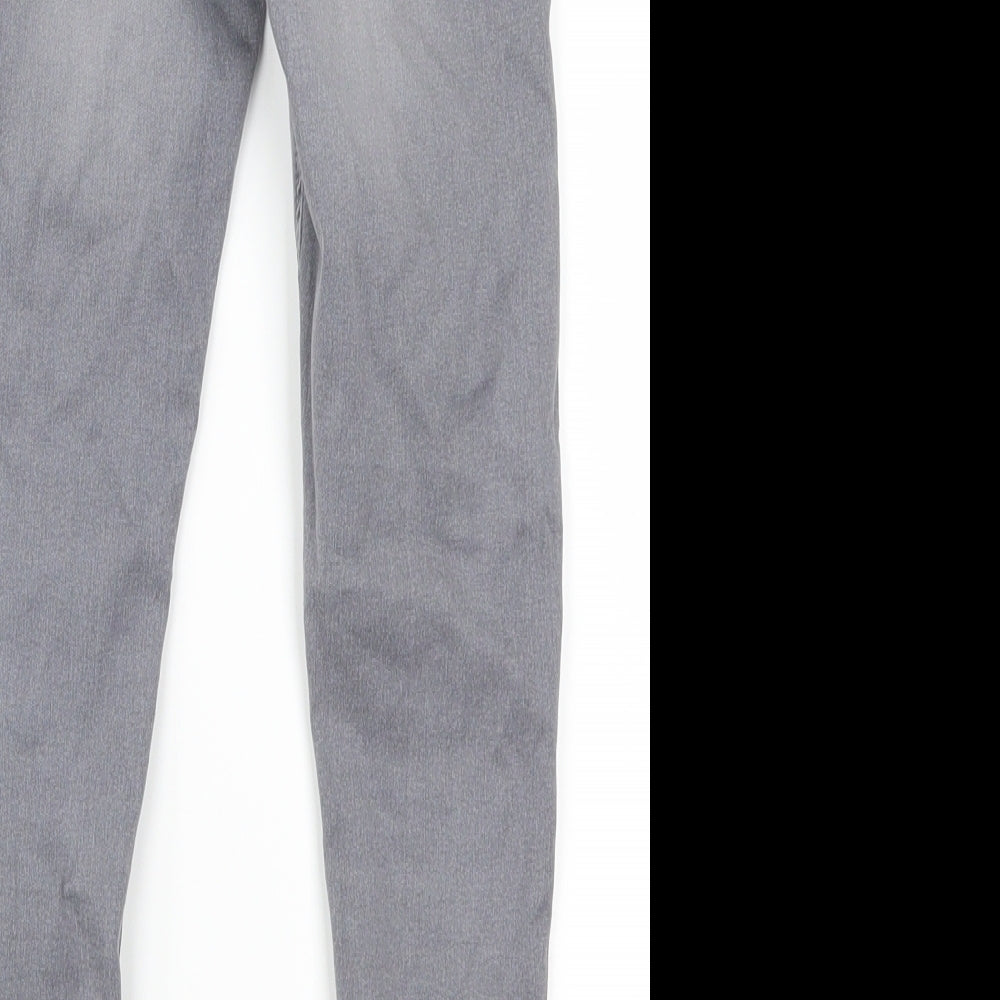 Matalan Girls Grey  Denim Flared Jeans Size 8 Years