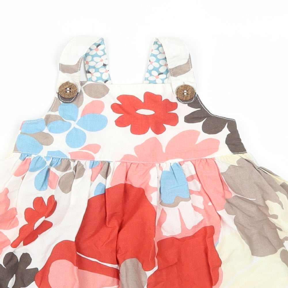 NEXT Girls Multicoloured Floral  Trapeze & Swing  Size 12-18 Months