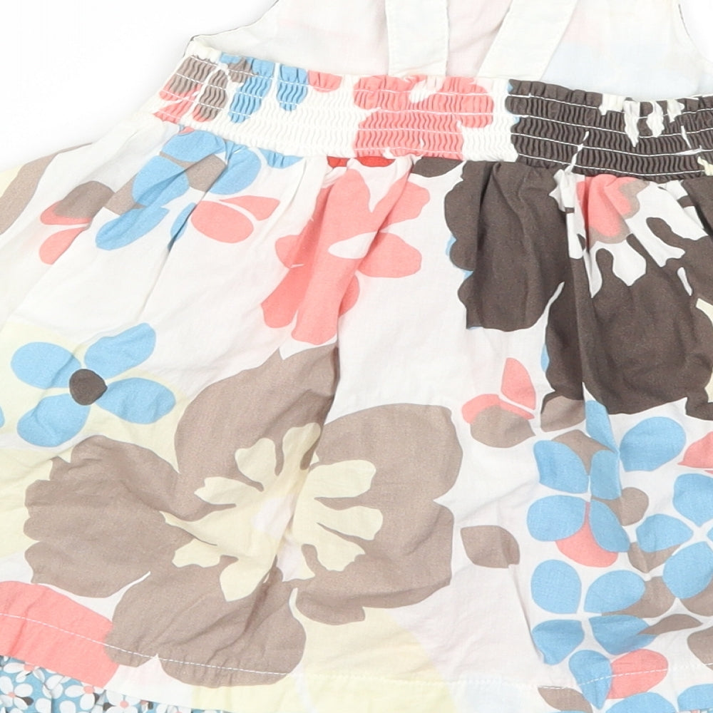 NEXT Girls Multicoloured Floral  Trapeze & Swing  Size 12-18 Months