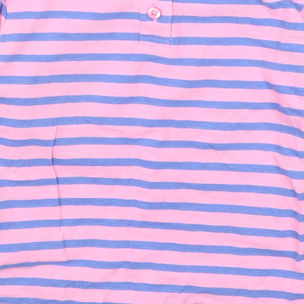 NEXT  Pink Striped  Basic T-Shirt Size 18-24 Months  - Car