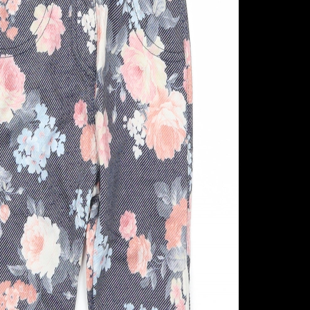 Young Dimension Girls Blue Flecked  Capri Leggings Size 18-24 Months