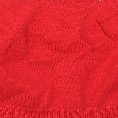 NEXT Boys Red   Cardigan Jumper Size 18-24 Months