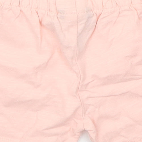 NEXT Girls Pink   Sweat Shorts Size 2-3 Years