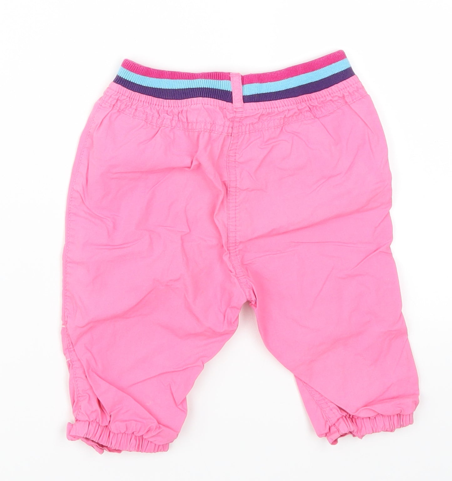 George Girls Pink   Cargo Trousers Size 18-24 Months