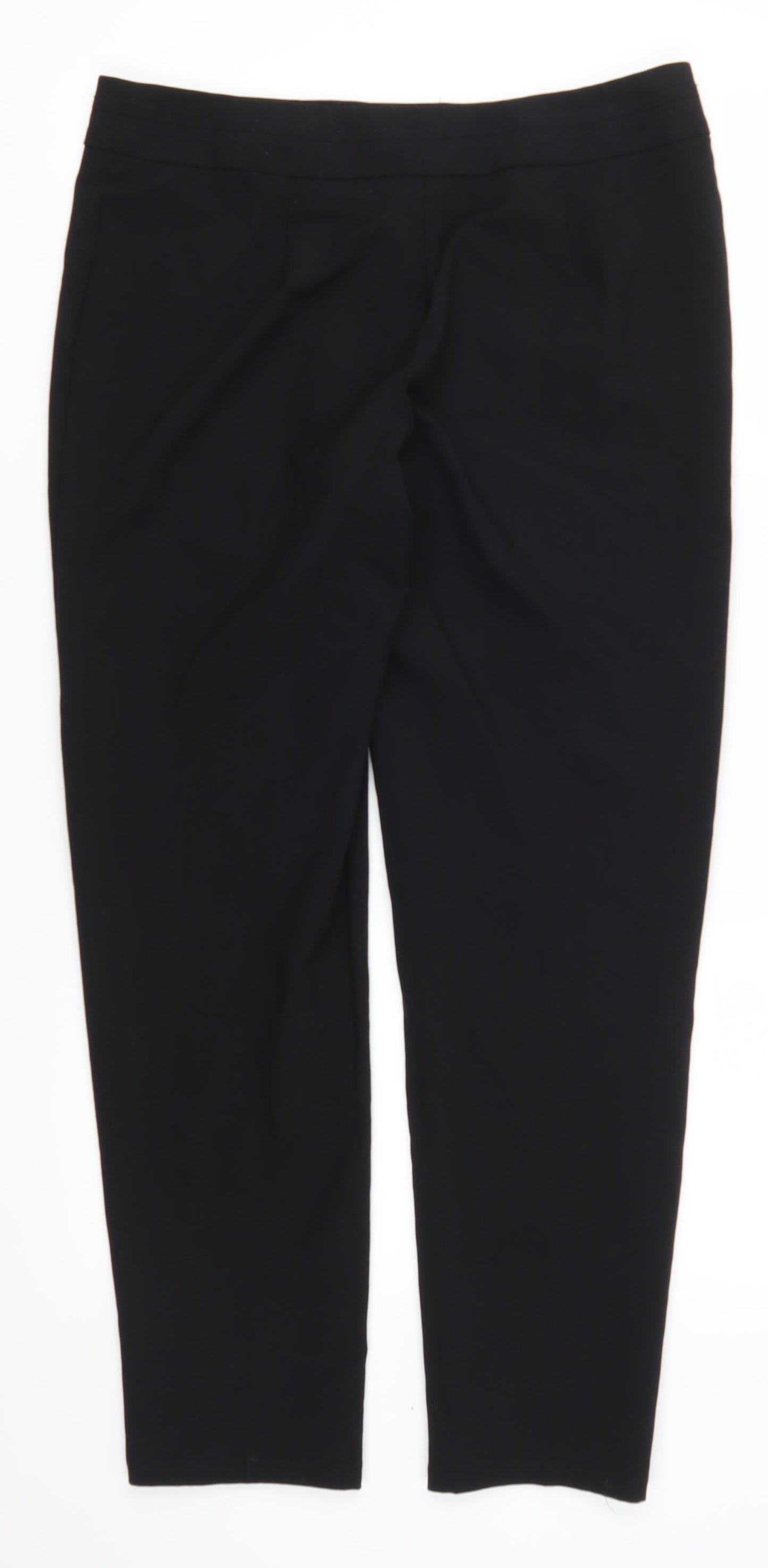 George Womens Black   Trousers  Size 12 L28 in