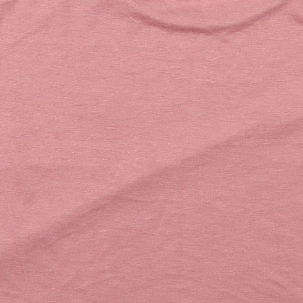 Bella + Canvs Womens Pink   Basic T-Shirt Size M