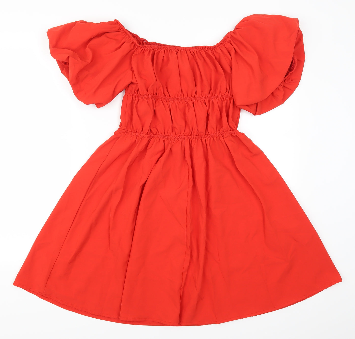 Preworn Womens Red   Skater Dress  Size M