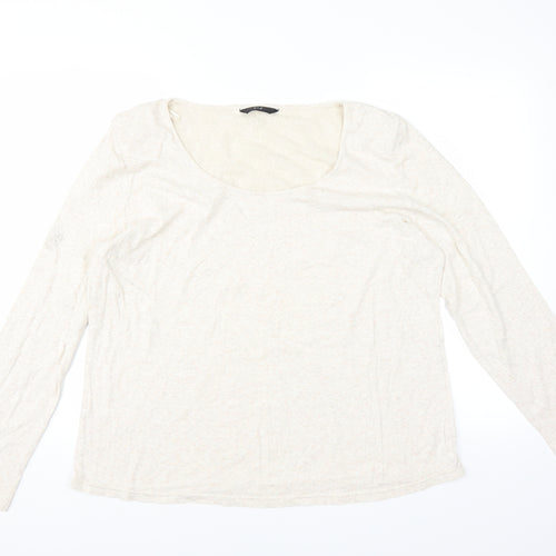 F&F Womens Beige   Basic T-Shirt Size 22