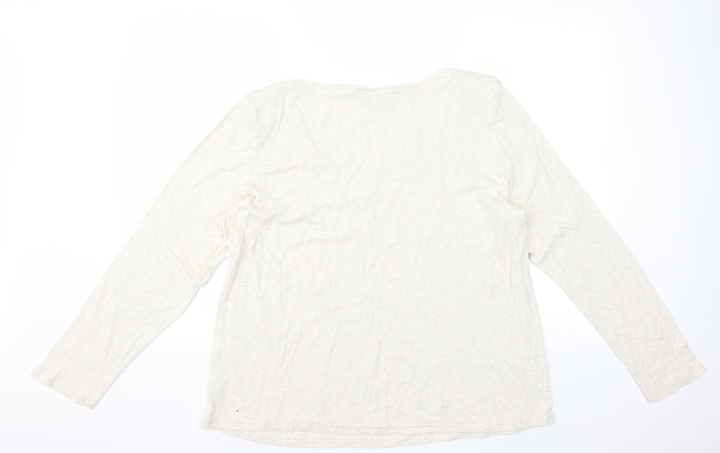 F&F Womens Beige   Basic T-Shirt Size 22