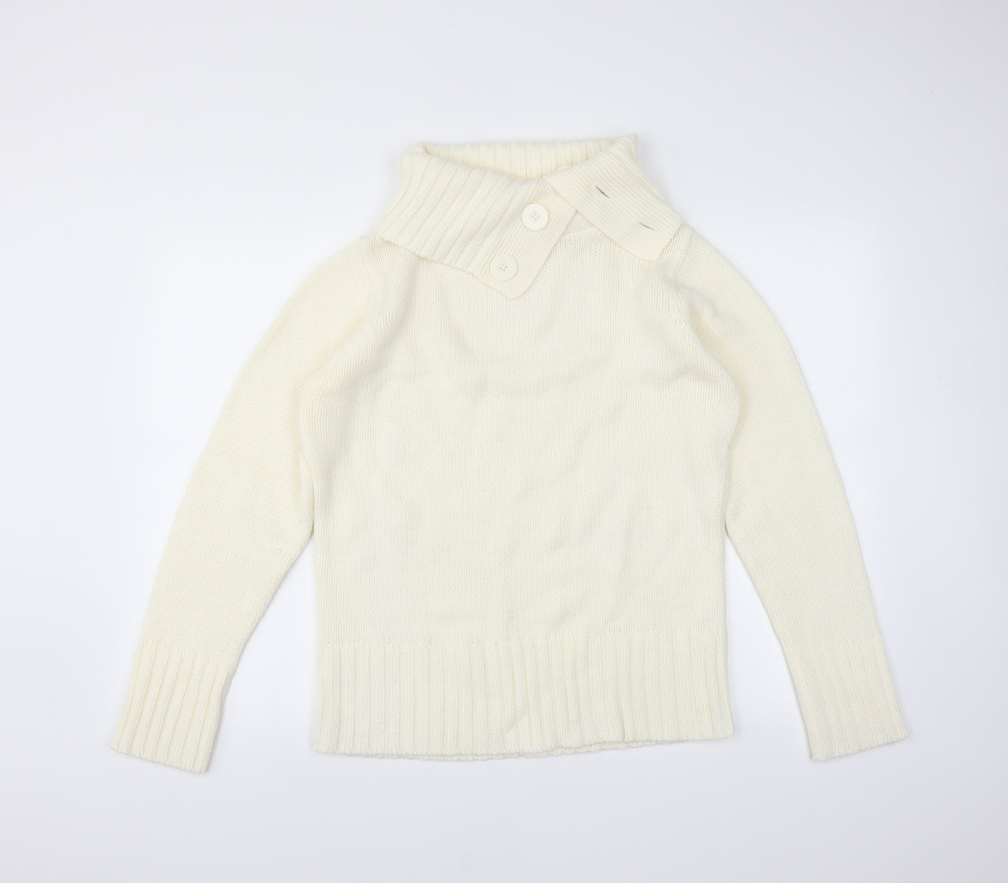 Sainsburys Womens Ivory   Pullover Jumper Size 14