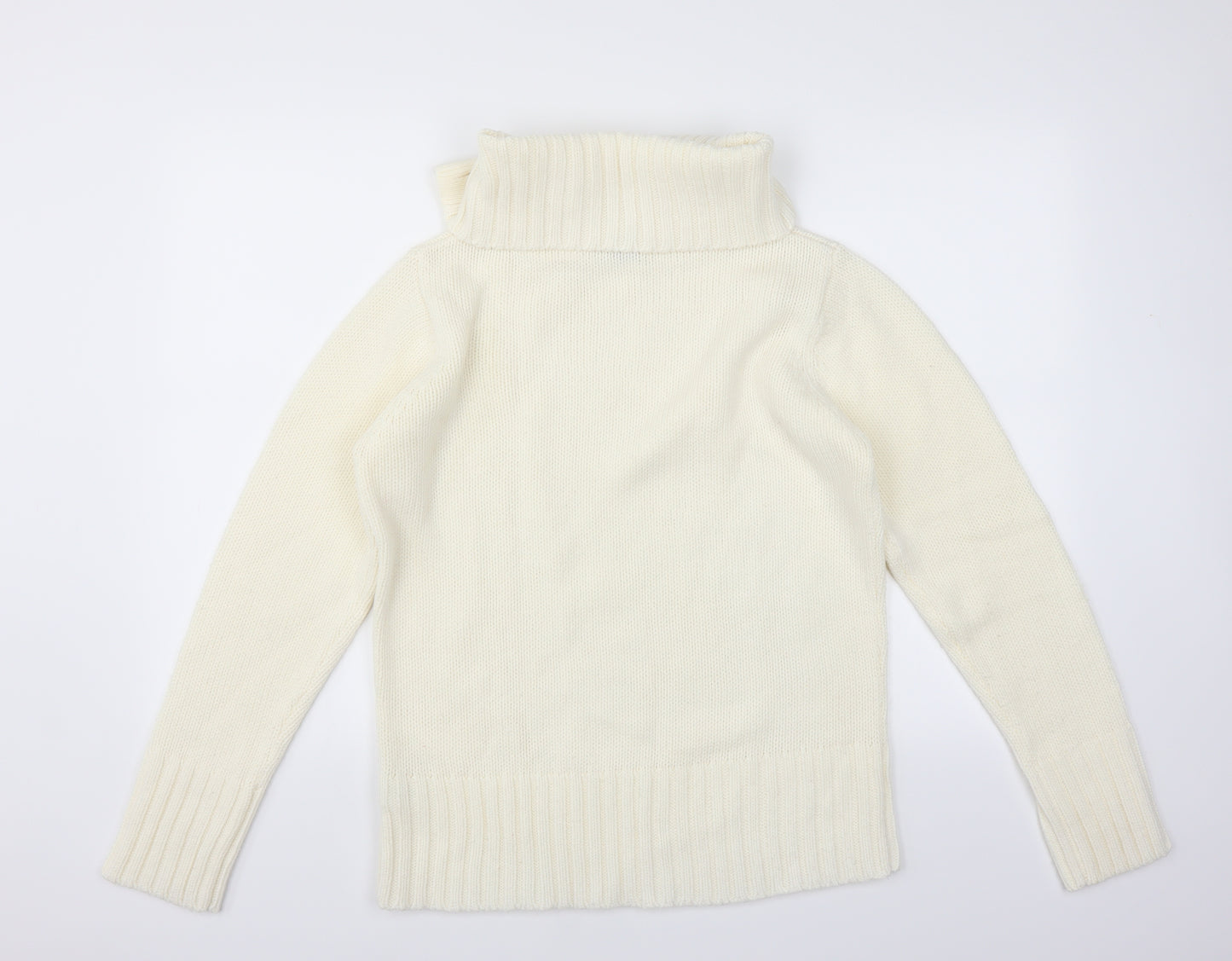 Sainsburys Womens Ivory   Pullover Jumper Size 14