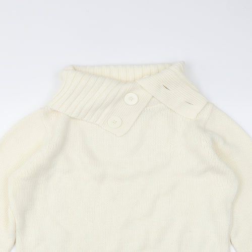 Sainsburys Womens Ivory   Pullover Jumper Size 14