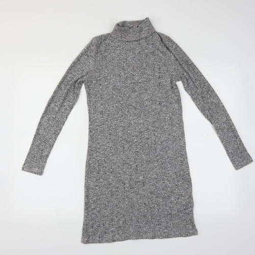 F&F Womens Grey   Jumper Dress  Size 10