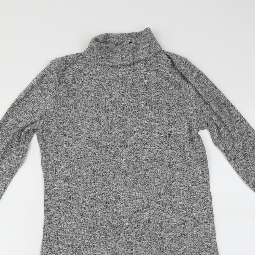 F&F Womens Grey   Jumper Dress  Size 10