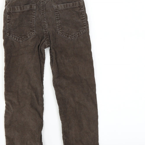 Primark Boys Brown  Corduroy Chino Trousers Size 4-5 Years