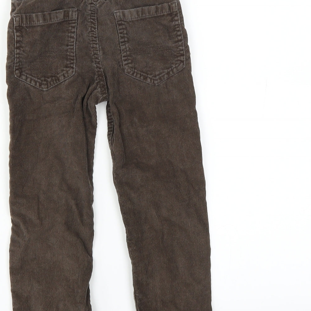 Primark Boys Brown  Corduroy Chino Trousers Size 4-5 Years