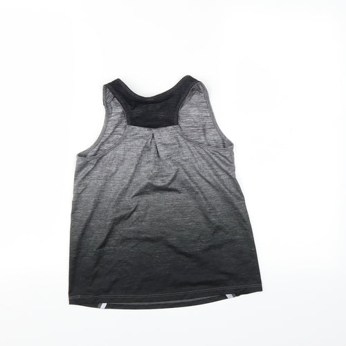 F&F Girls Grey   Basic Tank Size 9-10 Years