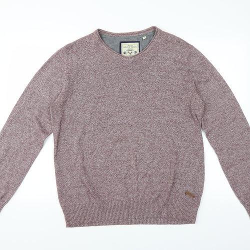 Brave Soul Mens Purple   Pullover Jumper Size L