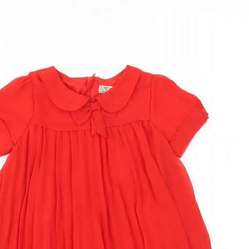 NEXT Girls Red   Ball Gown  Size 3-4 Years