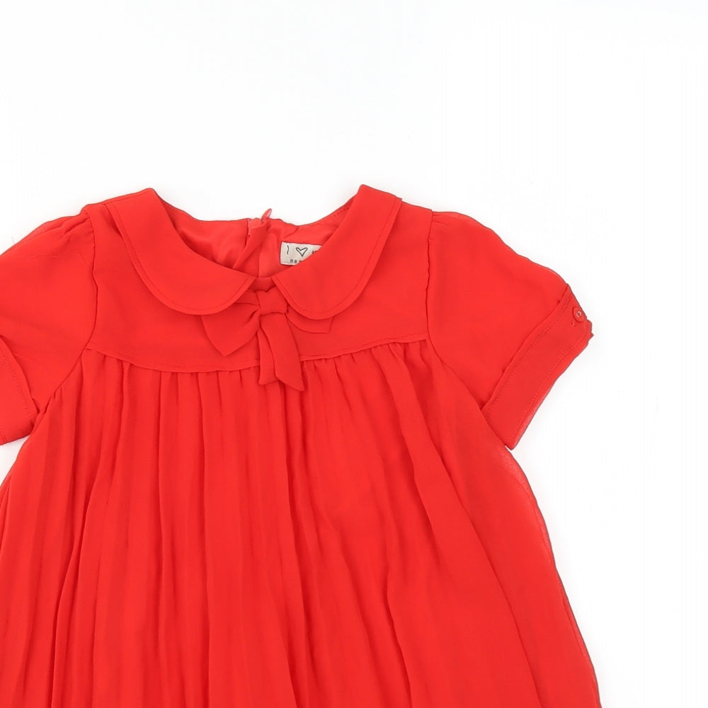 NEXT Girls Red   Ball Gown  Size 3-4 Years