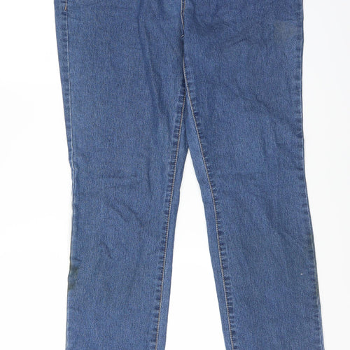 Dorothy Perkins Womens Blue   Straight Jeans Size 14 L30 in
