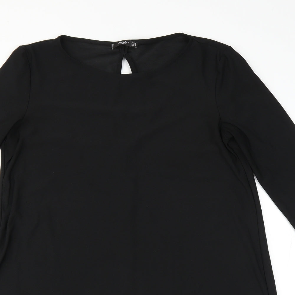 Mango Womens Black   T-Shirt Dress  Size M