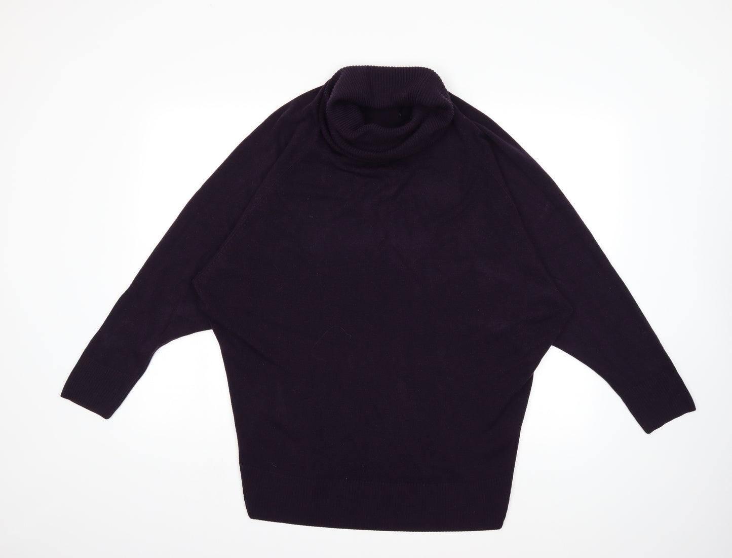 F&F Womens Purple  Knit Pullover Jumper Size 12