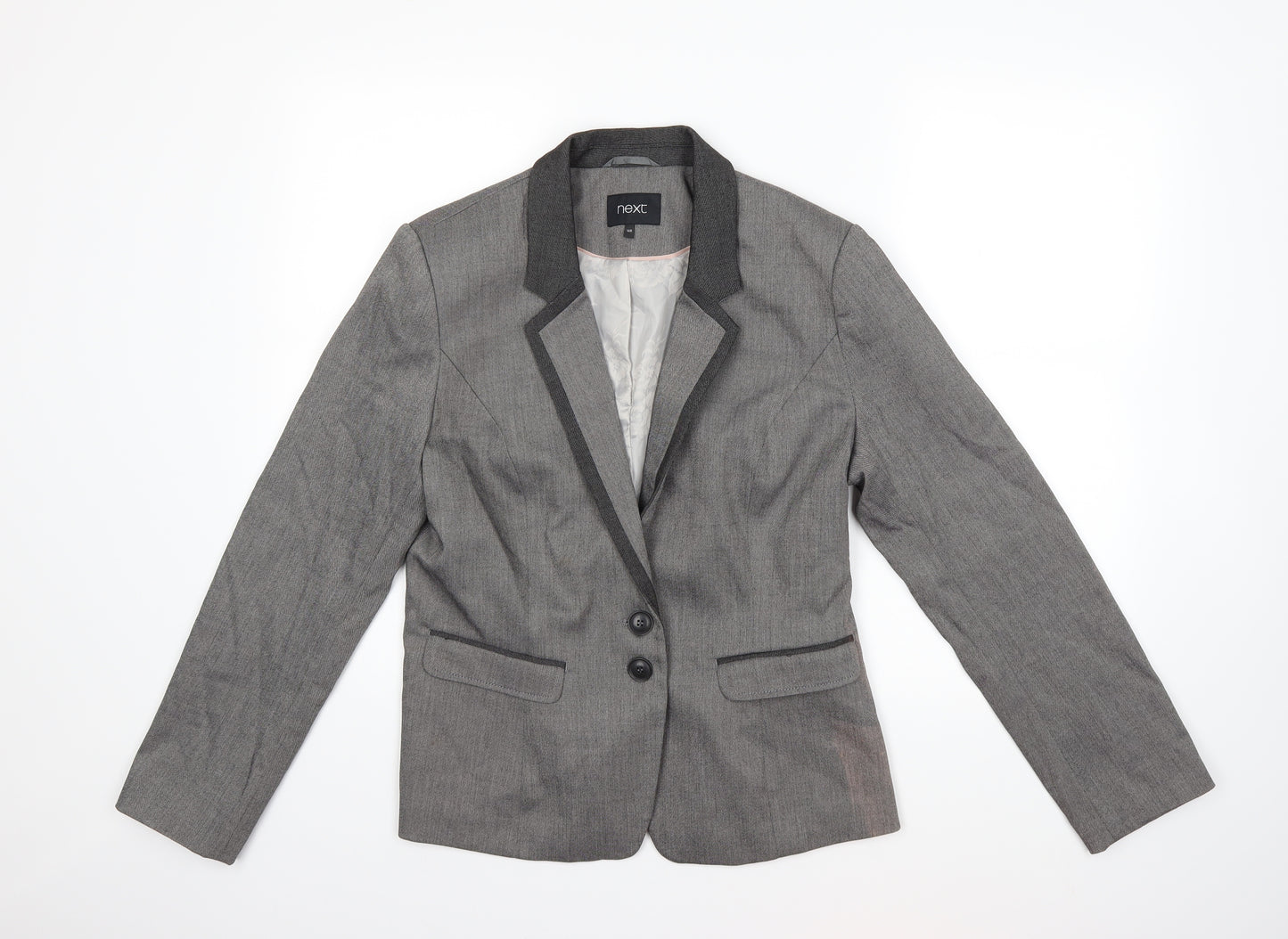 NEXT Womens Grey   Jacket Suit Jacket Size 14