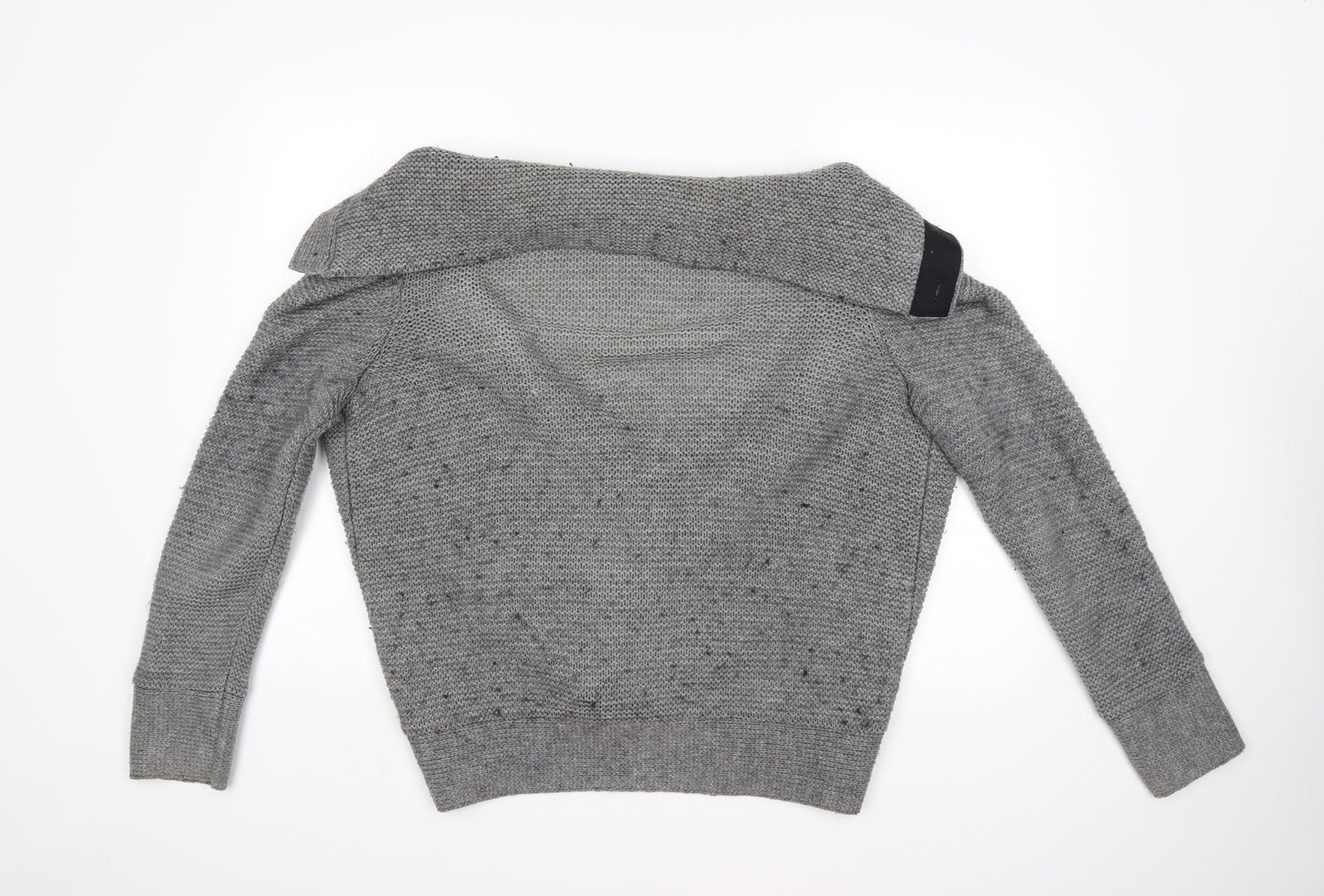 Gap Mens Grey  Knit Cardigan Jumper Size L