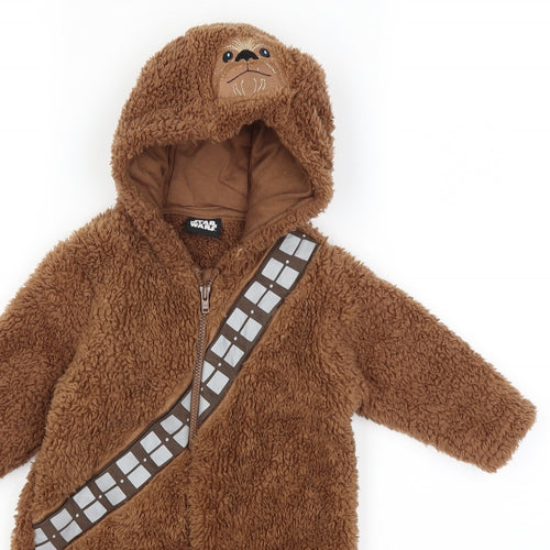 Primark Baby Brown   Babygrow One-Piece Size 3-6 Months