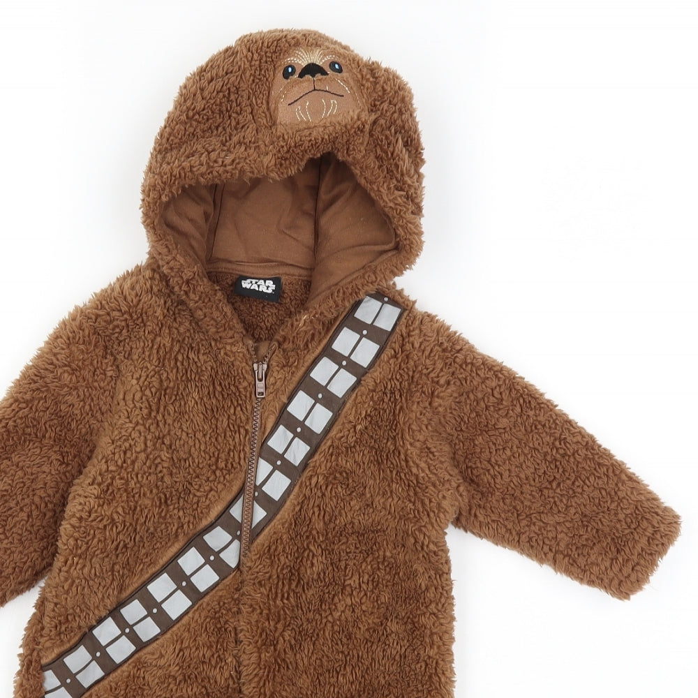 Primark Baby Brown   Babygrow One-Piece Size 3-6 Months