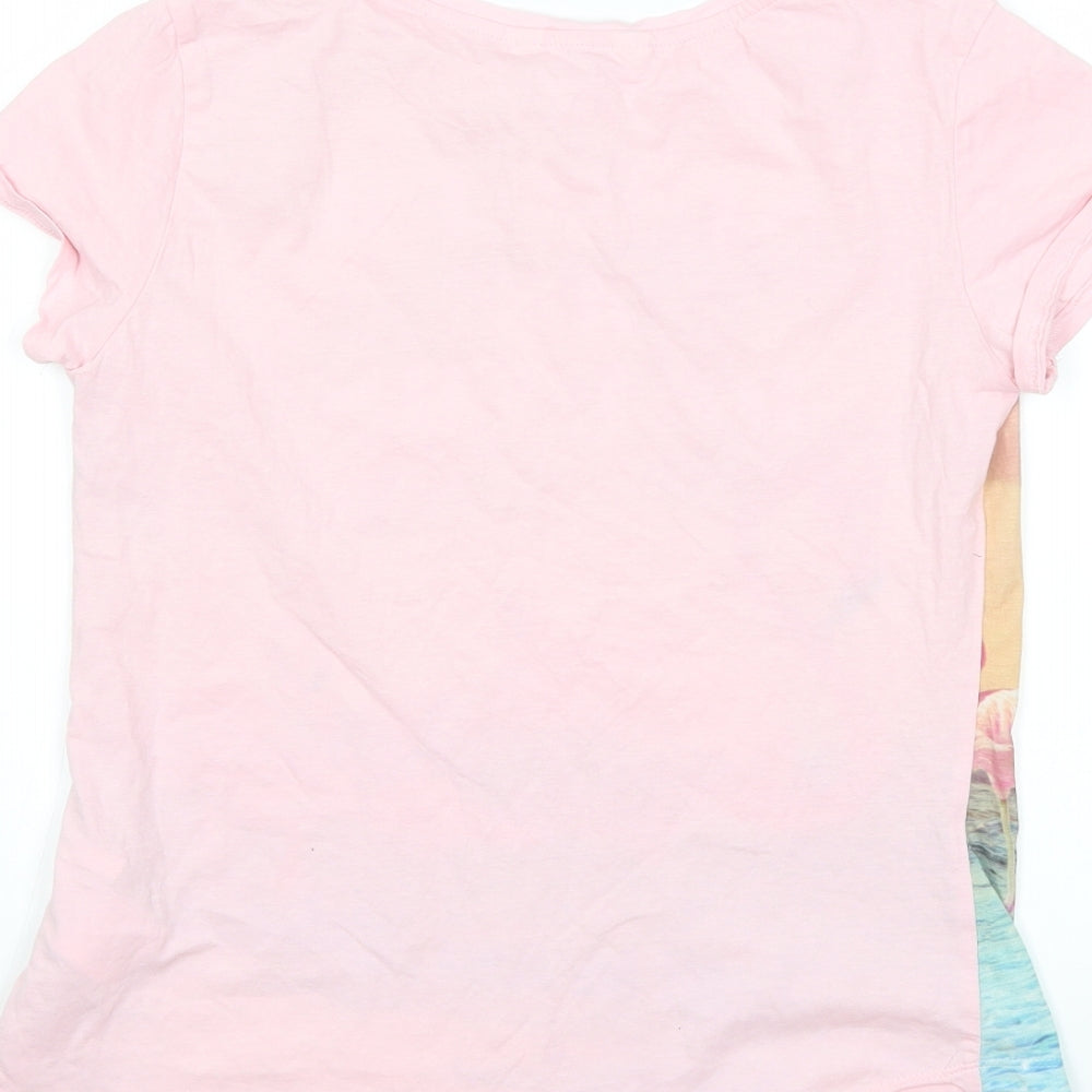 H&M Girls Pink   Basic T-Shirt Size 15 Years