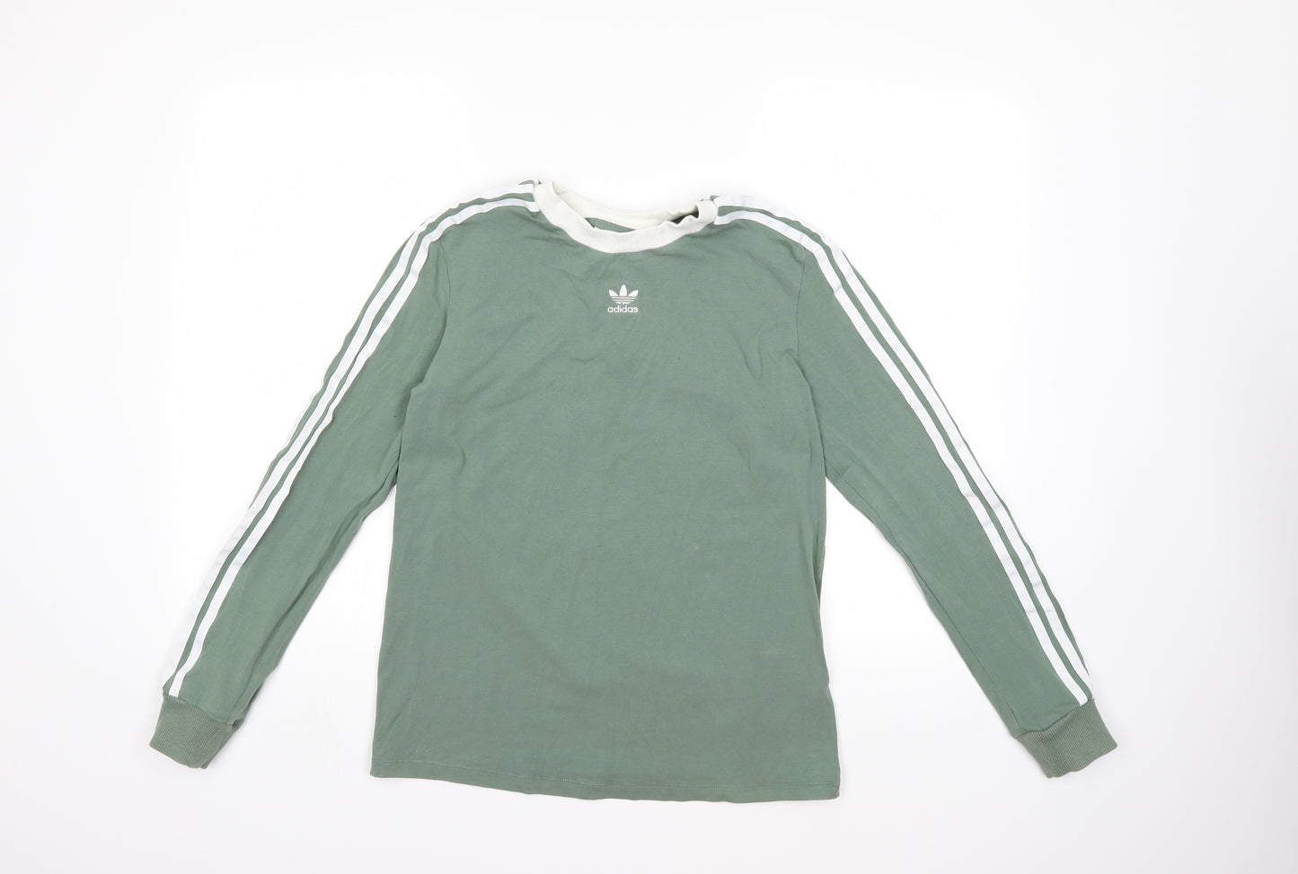 adidas Womens Green   Basic T-Shirt Size 10