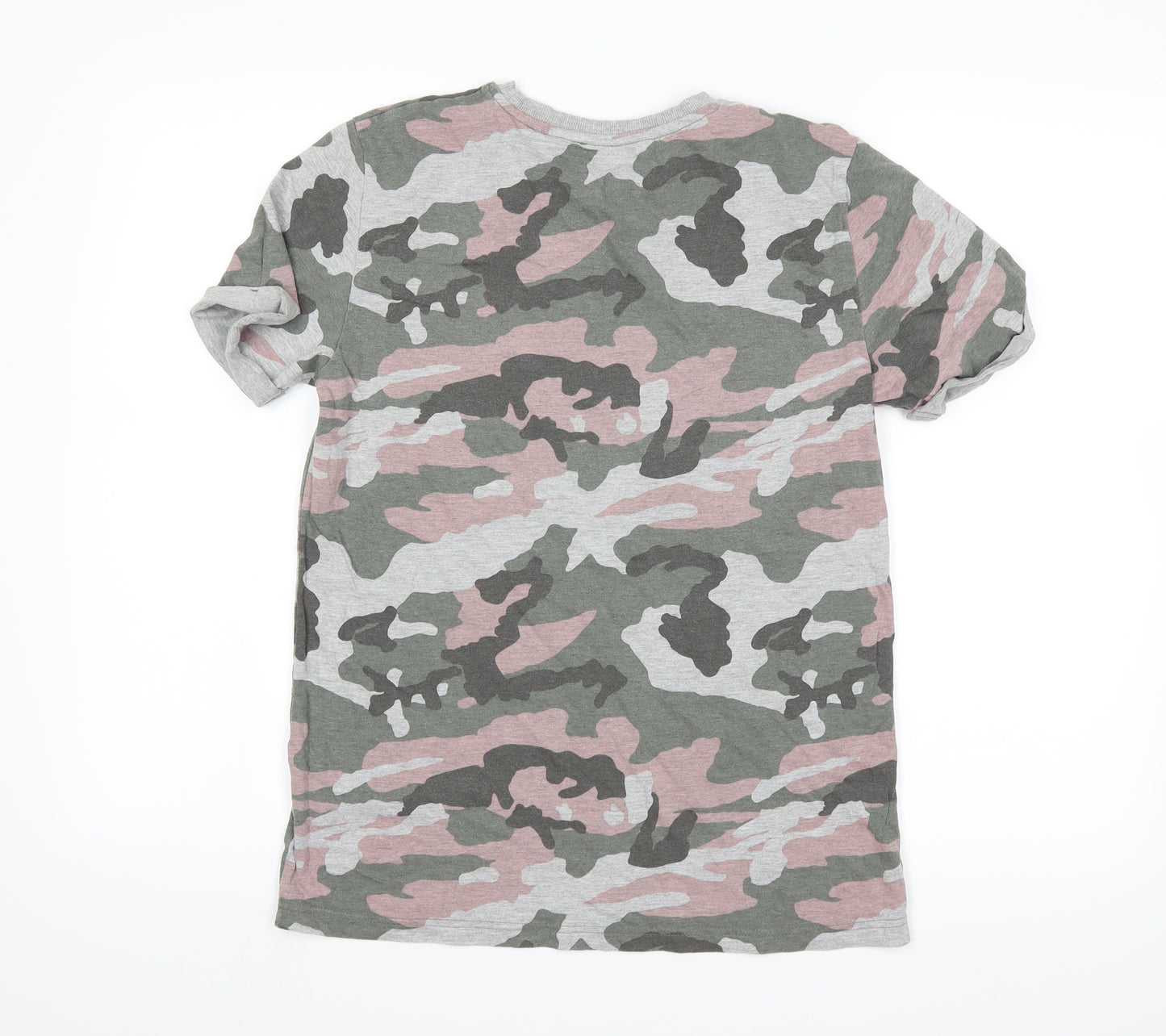 NEXT Boys Grey Camouflage  Basic T-Shirt Size 13 Years