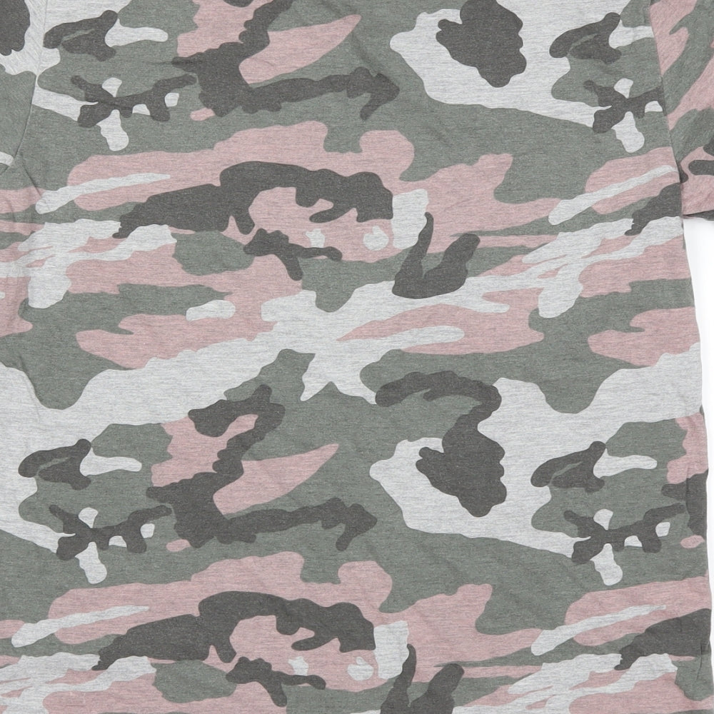 NEXT Boys Grey Camouflage  Basic T-Shirt Size 13 Years